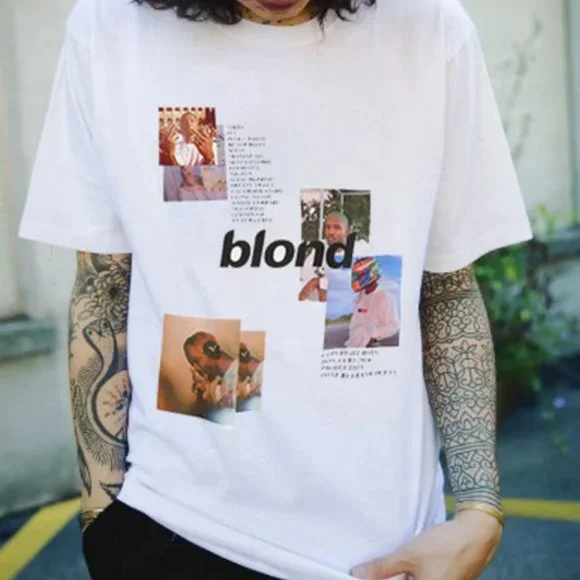 ミュージシャン Frank Ocean blonded Glow Box Energy Tee
